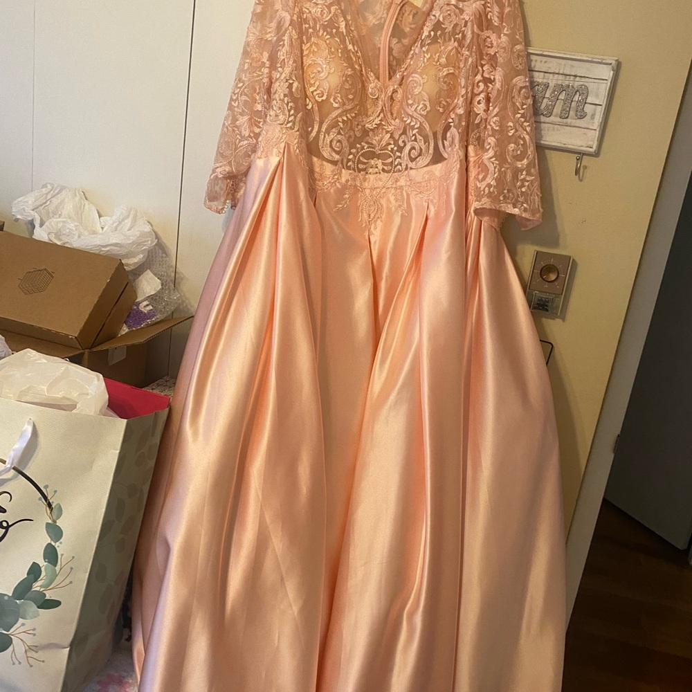 New with tags size 24W Pearl Pink Dress - Picture 6 of 7